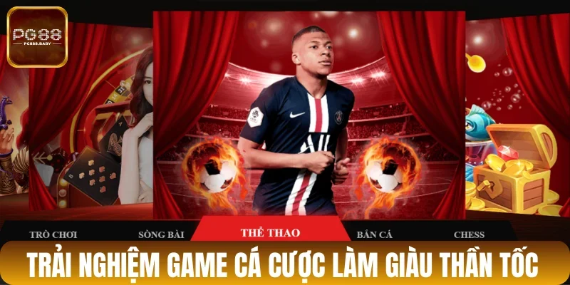 PG88 đầu tư hệ thống không gian trò chơi đỉnh cao