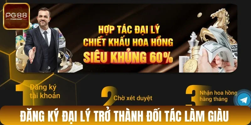Hợp tác đại lý nhận hoa hồng khủng